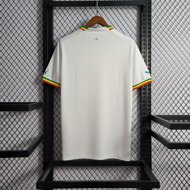 Camisa Senegal Home 2022 Torcedor Puma - Branca - Futgrife - Camisas de Time de Futebol