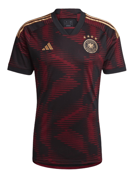 Camisa Alemanha Away 2022 Torcedor Adidas - Preta - Futgrife - Camisas de Time de Futebol