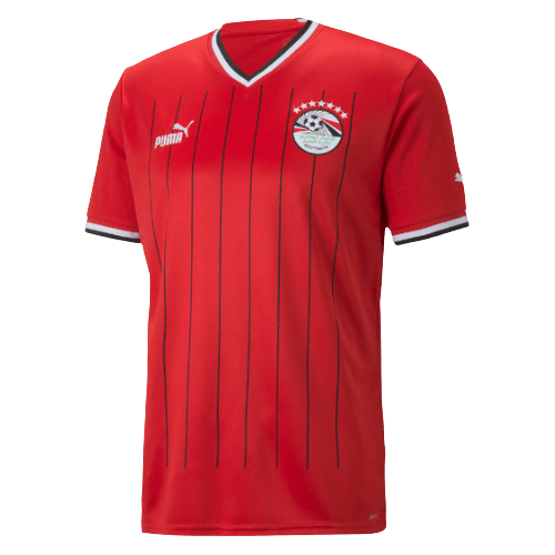 Camisa Egito Home 2022 Torcedor Puma - Vermelha - Futgrife - Camisas de Time de Futebol