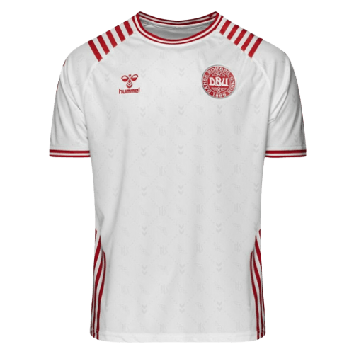 Camisa Dinamarca Edição Especial 2022 Torcedor Hummel - Branca - Futgrife - Camisas de Time de Futebol