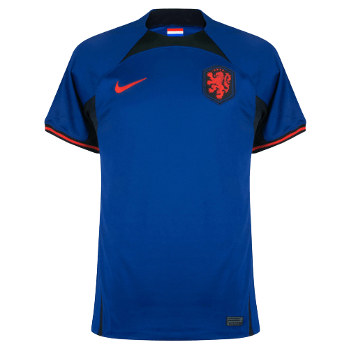 Camisa Holanda Away 2022 Torcedor Nike - Azul - Futgrife - Camisas de Time de Futebol