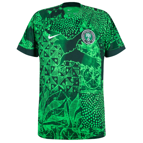 Camisa Nigéria Home 2023 Torcedor Nike - Verde - Futgrife - Camisas de Time de Futebol