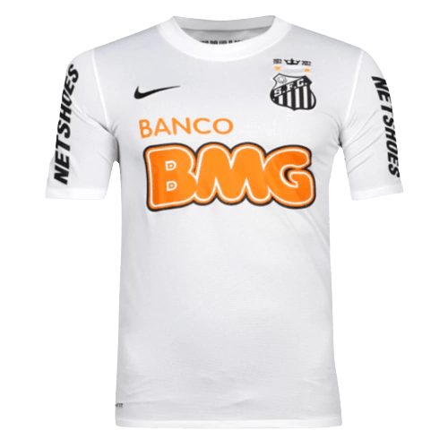 Camisa Santos Home 11/12 Retrô Nike - Branca - Futgrife - Camisas de Time de Futebol