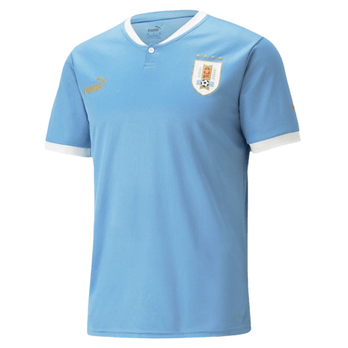 Camisa Uruguai Home 2022 Torcedor Puma - Azul - Futgrife - Camisas de Time de Futebol