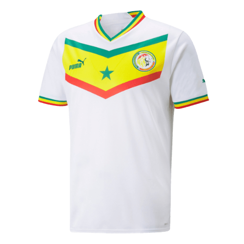 Camisa Senegal Home 2022 Torcedor Puma - Branca - Futgrife - Camisas de Time de Futebol