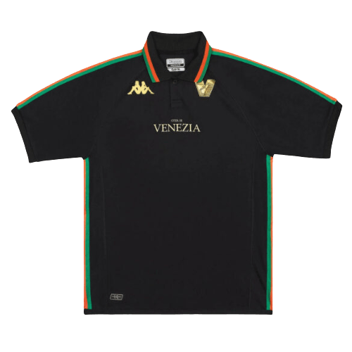 Camisa Venezia Home 22/23 Torcedor Kappa - Preta - Futgrife - Camisas de Time de Futebol