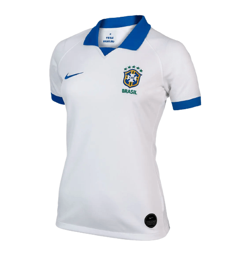 Camisa Brasil Third 2019 Feminina Nike - Branca - Futgrife - Camisas de Time de Futebol