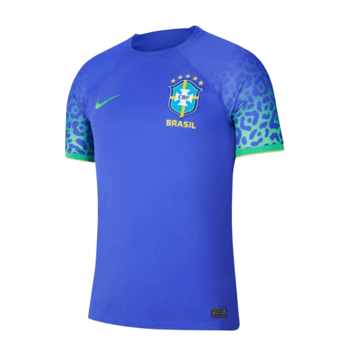 Camisa Brasil Away 2022 Torcedor Nike - Azul - Futgrife - Camisas de Time de Futebol