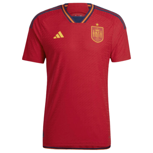 Camisa Espanha Home 2022 Torcedor Adidas - Vermelha - Futgrife - Camisas de Time de Futebol