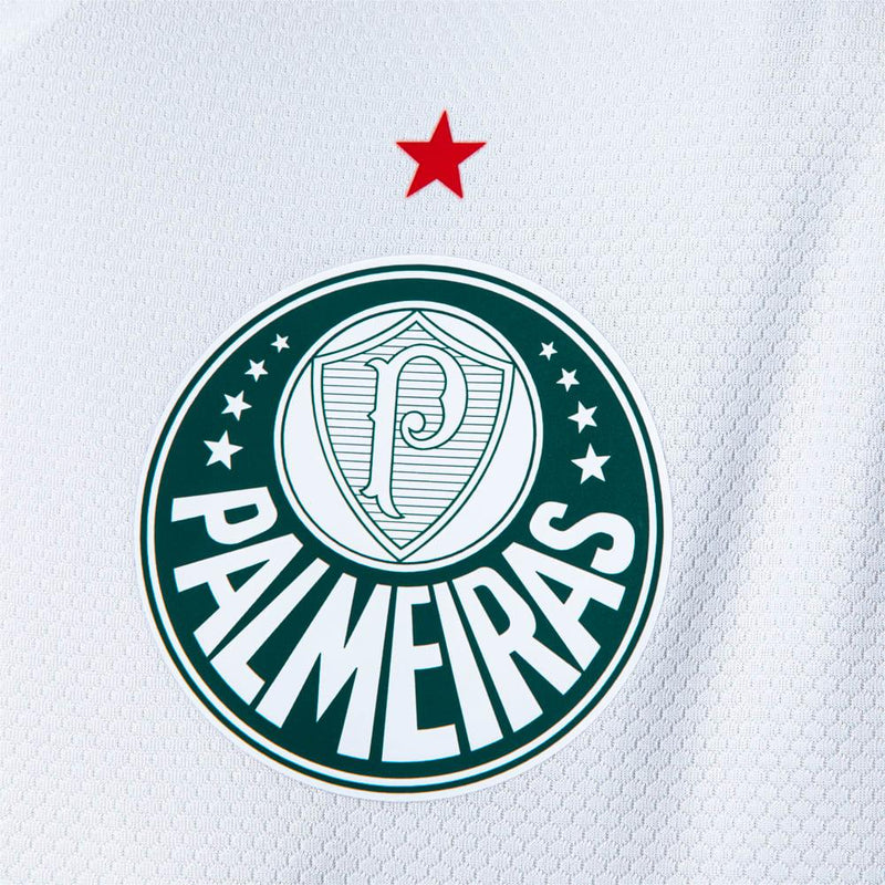 Camisa Palmeiras Away 23/24 Feminina Puma - Branca - Futgrife - Camisas de Futebol